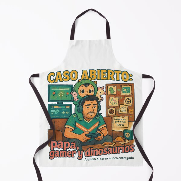Item preview, Caso Abierto: Papá Gamer y Dinosaurios Dad Gamer designed and sold by POD DYNASTY.