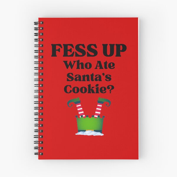 Item preview, FESS UP - Who Ate Santa's Cookie? designed and sold by MPC-Mince-Pies.