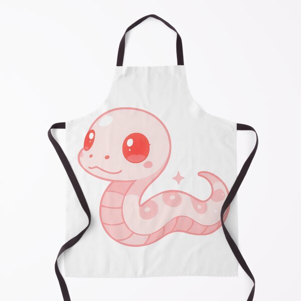 Item preview, Kawaii Pink Snake designed and sold by HoneyBreezeCo.