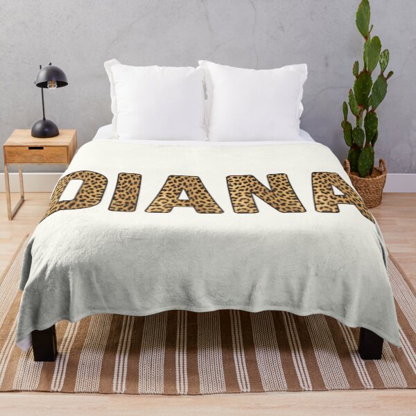 Item preview, Diana Name Leopard Print designed and sold by Jeallan Designs.