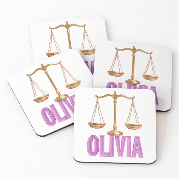 Item preview, Olivia Libra Zodiac 3D Poster | Bright Pastel Design designed and sold by AlexLineArt.