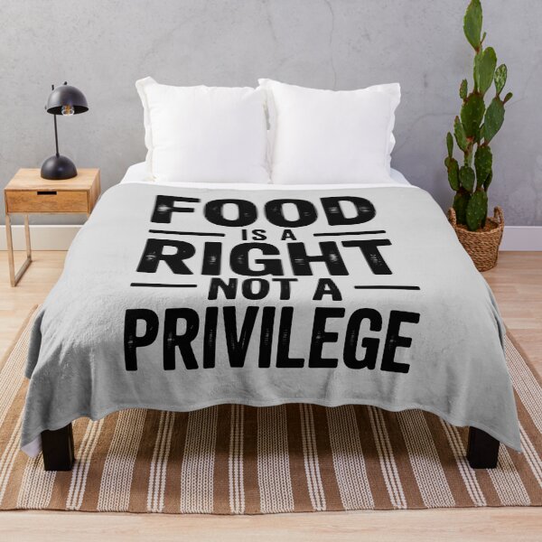 Item preview, Food is A Right Not A Privilege designed and sold by AniArtPL.