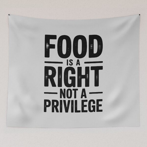Item preview, La alimentación es un derecho, no un privilegio. designed and sold by AniArtPL.