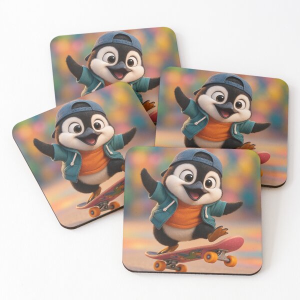 Item preview, Skater Chinstrap Penguin designed and sold by Sillytoe.