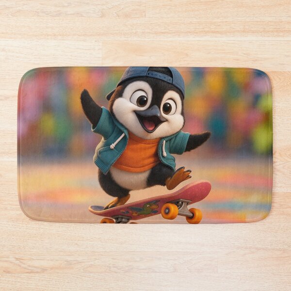 Item preview, Skater Chinstrap Penguin designed and sold by Sillytoe.