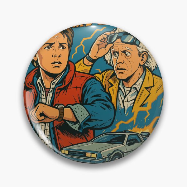 Item preview, Vintage Classic Car Back To The Future Collection designed and sold by PrintCarClub.