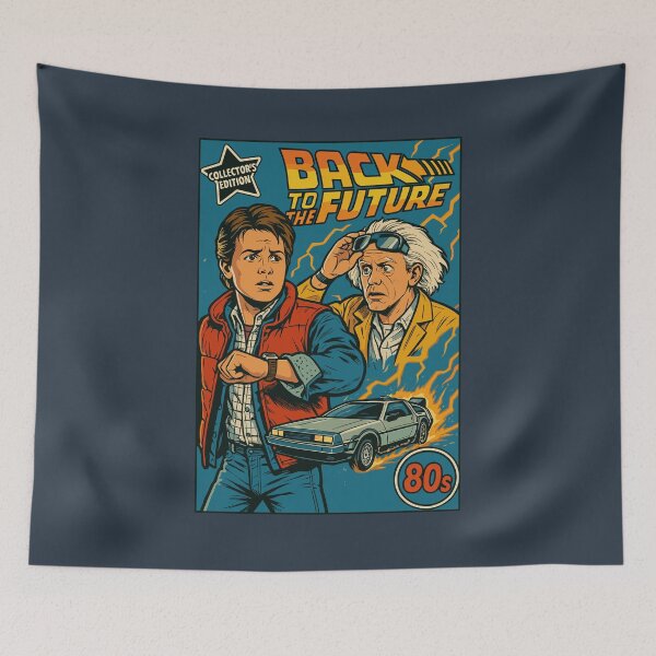 Item preview, Vintage Classic Car Back To The Future Collection designed and sold by PrintCarClub.