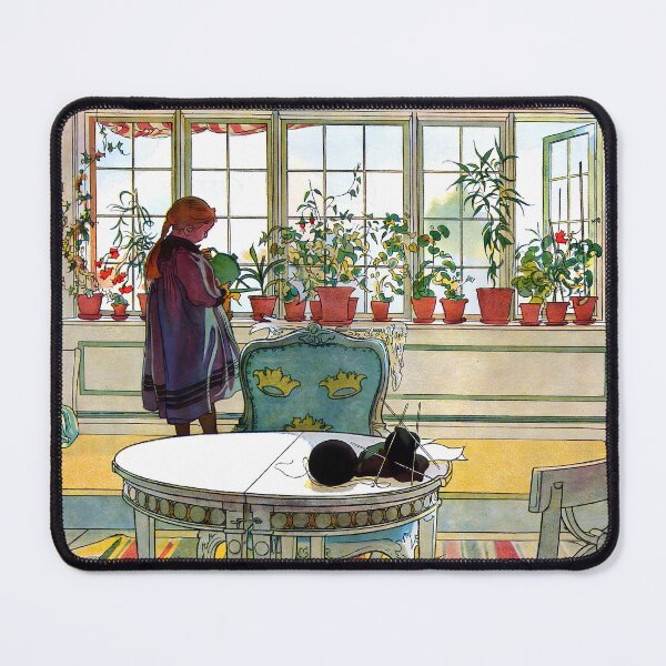 Item preview, Carl Larsson - Flowers on the Windowsill designed and sold by Jon-Baran.