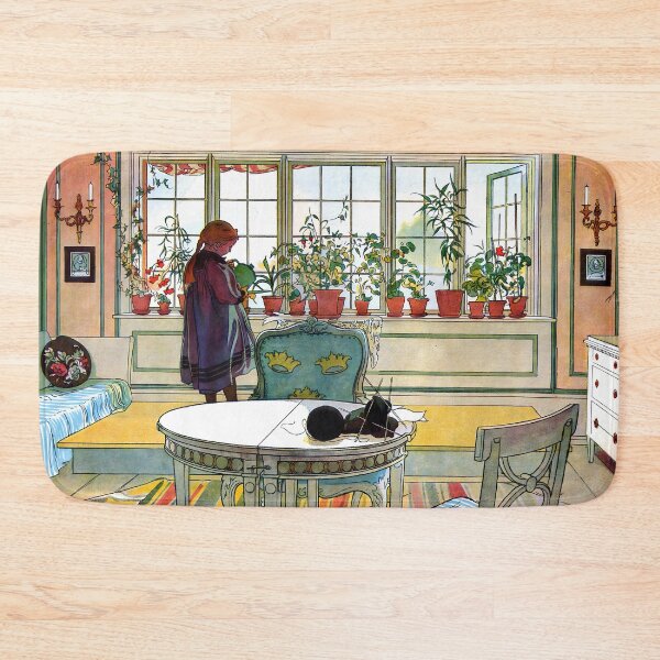 Item preview, Carl Larsson - Flowers on the Windowsill designed and sold by Jon-Baran.