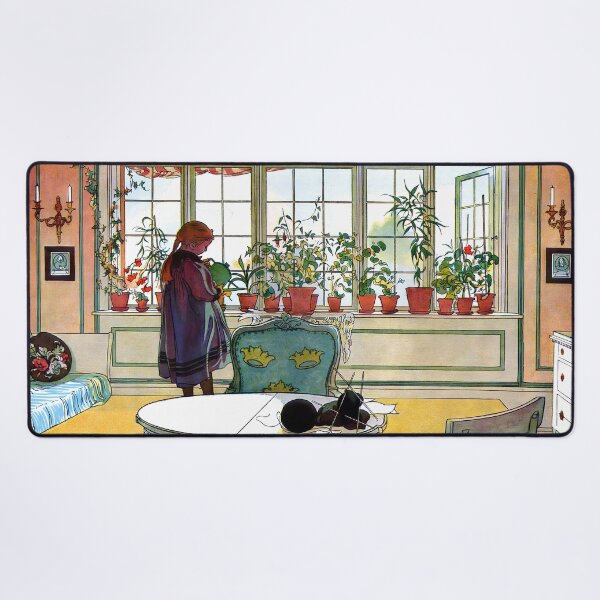 Item preview, Carl Larsson - Flowers on the Windowsill designed and sold by Jon-Baran.