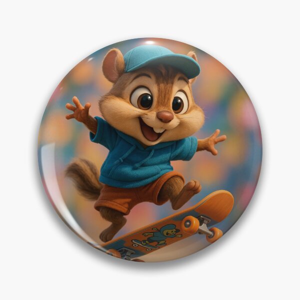 Item preview, Skater Chipmunk designed and sold by Sillytoe.