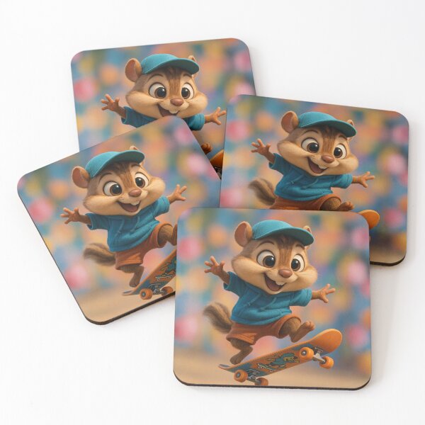 Item preview, Skater Chipmunk designed and sold by Sillytoe.