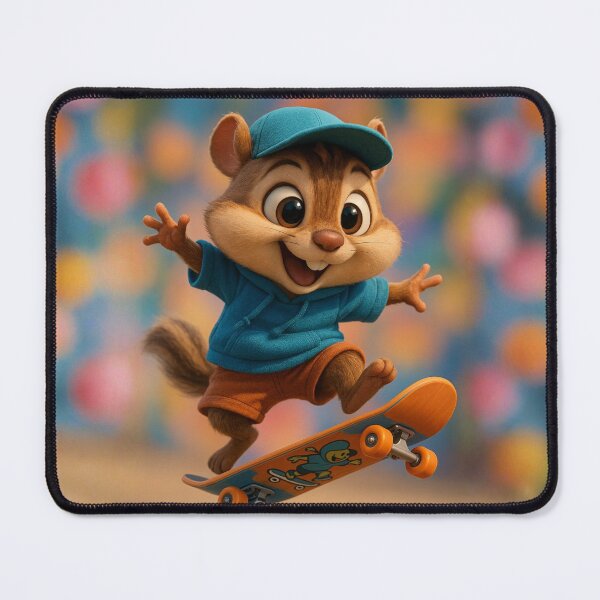 Item preview, Skater Chipmunk designed and sold by Sillytoe.