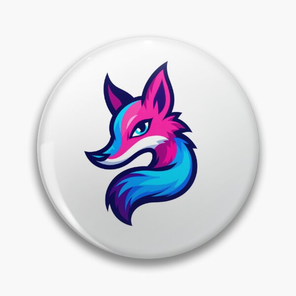Item preview, Futuristic Neon Fox – Colorful Mascot Art designed and sold by Shop Arts & Design.