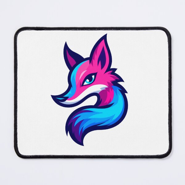 Item preview, Futuristic Neon Fox – Colorful Mascot Art designed and sold by Shop Arts & Design.