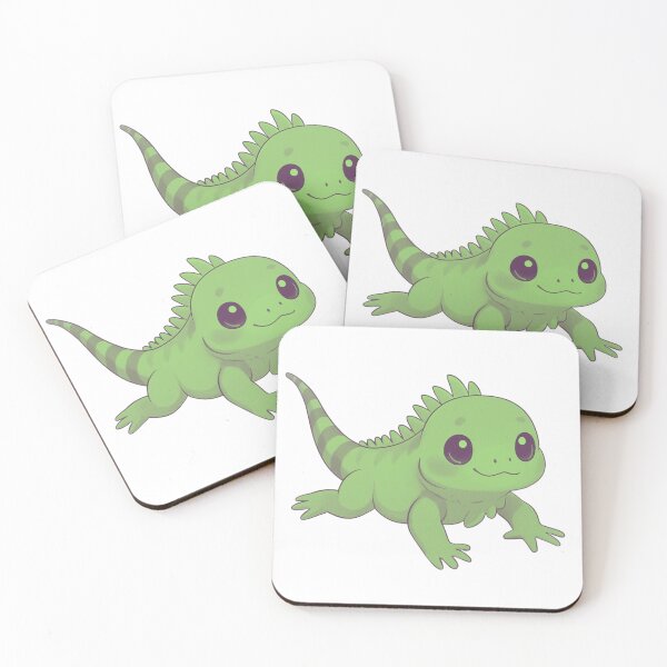 Item preview, Kawaii Iguana designed and sold by HoneyBreezeCo.