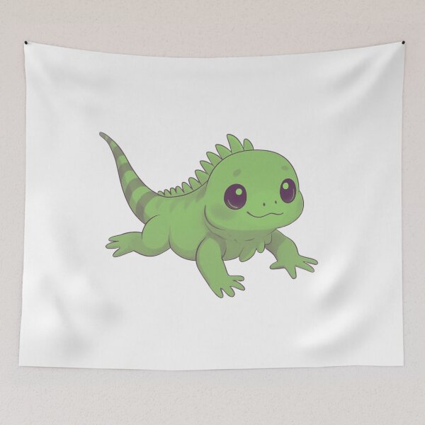 Item preview, Kawaii Iguana designed and sold by HoneyBreezeCo.