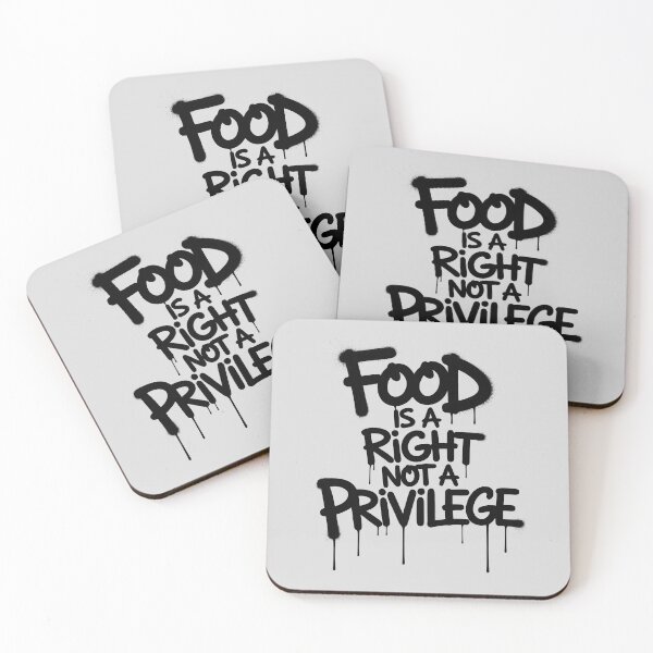 Item preview, Food is A Right Not A Privilege designed and sold by AniArtPL.