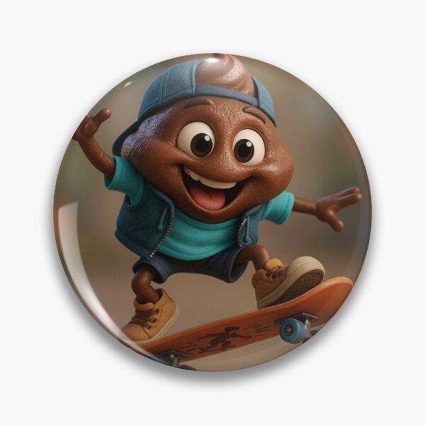 Item preview, Skater Chocolate Mousse designed and sold by Sillytoe.