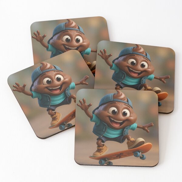 Item preview, Skater Chocolate Mousse designed and sold by Sillytoe.