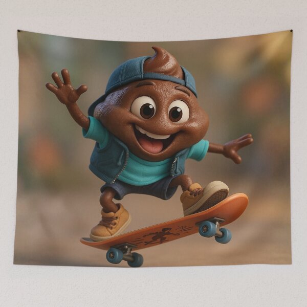 Item preview, Skater Chocolate Mousse designed and sold by Sillytoe.