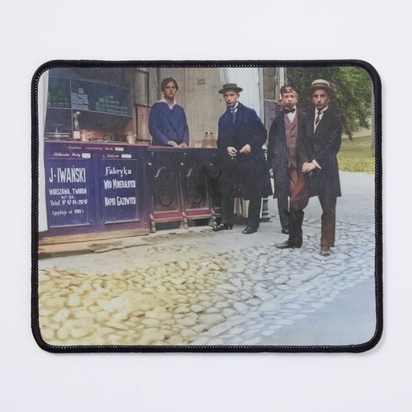 Item preview, Restored Vintage Street Scene – Early 1900s Polish Photography designed and sold by TomHeritage.