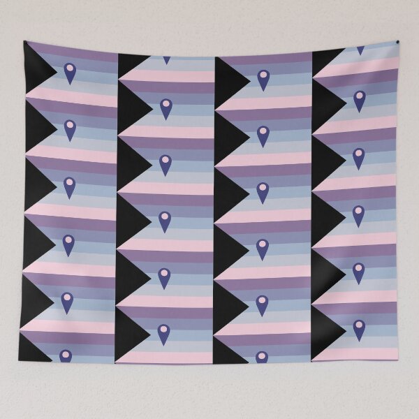 Item preview, DemiFinmasexual Pride designed and sold by BeccaPaintmore.