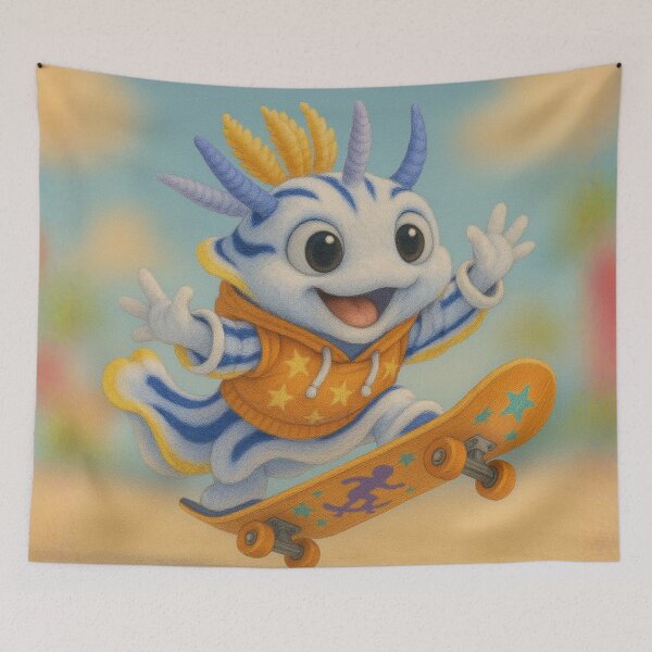 Item preview, Skater Chromodoris Willani Sea Slug designed and sold by Sillytoe.