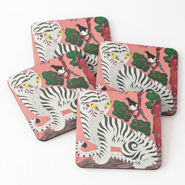 Item preview, White Tiger and Magpie  designed and sold by Haelyn Y.