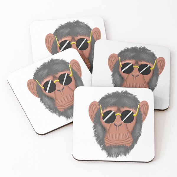 Item preview, Cool Monkey with Sunglasses designed and sold by mikemike33.