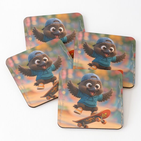 Item preview, Skater Cinereous Vulture designed and sold by Sillytoe.