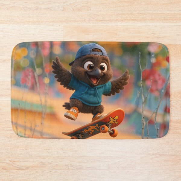 Item preview, Skater Cinereous Vulture designed and sold by Sillytoe.