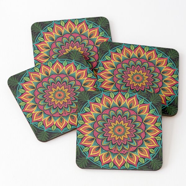 Item preview, Aesthetic Mandala of Unique Psychedelic Symmetry designed and sold by HLPsychDesigns.