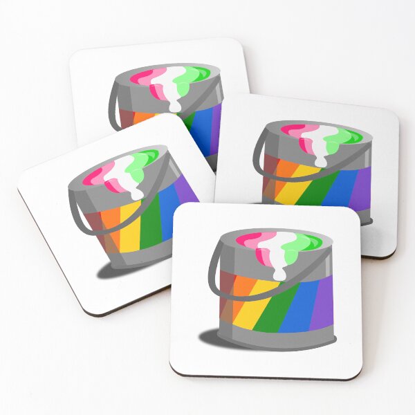Item preview, Proud Paint Abrosexual Flag in a Bucket designed and sold by HarveyHandcraftsandDesigns.