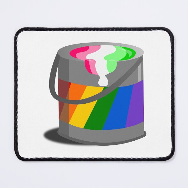 Item preview, Proud Paint Abrosexual Flag in a Bucket designed and sold by HarveyHandcraftsandDesigns.