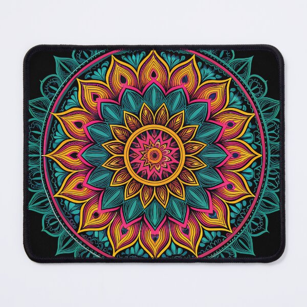 Item preview, Unique Aesthetic Mandala Inspired by Kaleidoscope Art designed and sold by HLPsychDesigns.