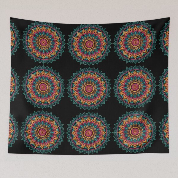 Item preview, Unique Aesthetic Mandala Inspired by Kaleidoscope Art designed and sold by HLPsychDesigns.