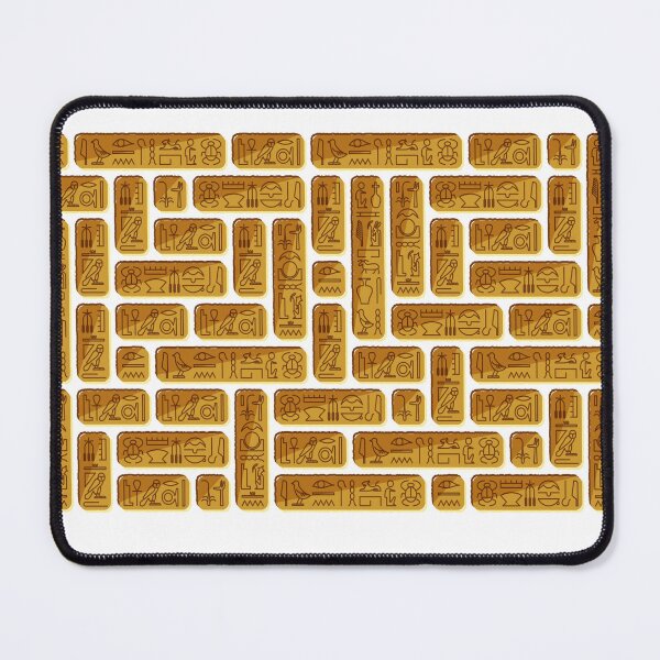 Item preview, a pattern of ancient Egyptian hieroglyphs designed and sold by AhaPrint.