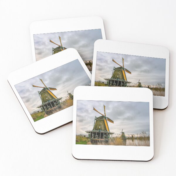 Item preview, Netherlands Windmill at Zaanse Schans – European Moments Photography designed and sold by Michael van der Hoorn.