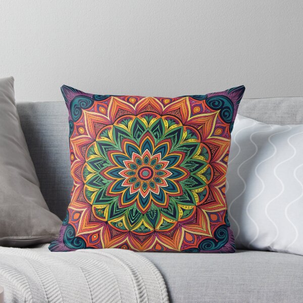 Item preview, Psychedelic Mandala with Unique Aesthetic Geometry designed and sold by HLPsychDesigns.