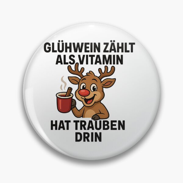 Item preview, Mulled wine counts as a vitamin – it contains grapes. designed and sold by AggAverse.