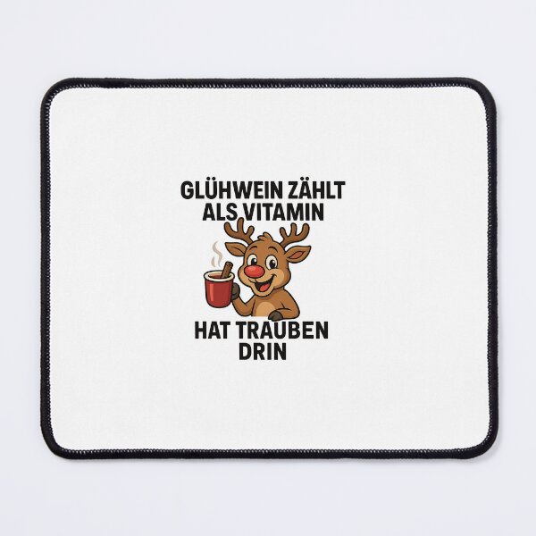 Item preview, Mulled wine counts as a vitamin – it contains grapes. designed and sold by AggAverse.