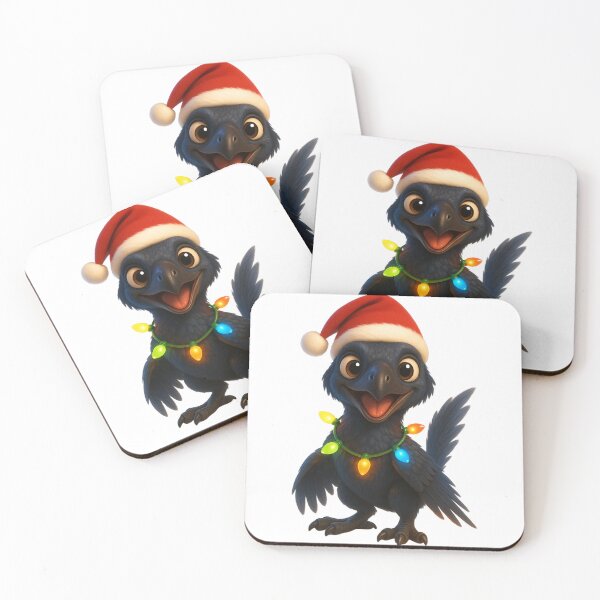 Item preview, Christmas Microraptor designed and sold by Sillytoe.
