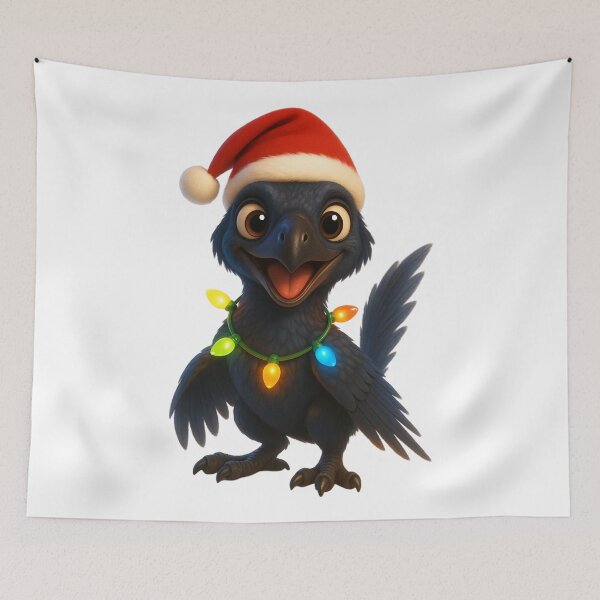 Item preview, Christmas Microraptor designed and sold by Sillytoe.