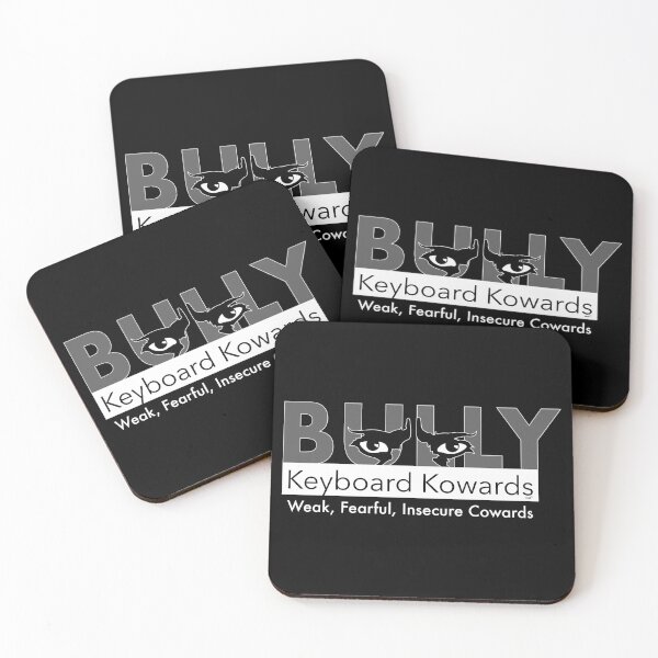 Item preview, Keyboard Kowards Bully - White designed and sold by dzdart.