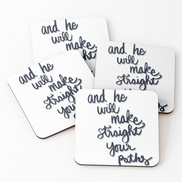 Item preview, Straight Paths Bible Verse designed and sold by CampK80.