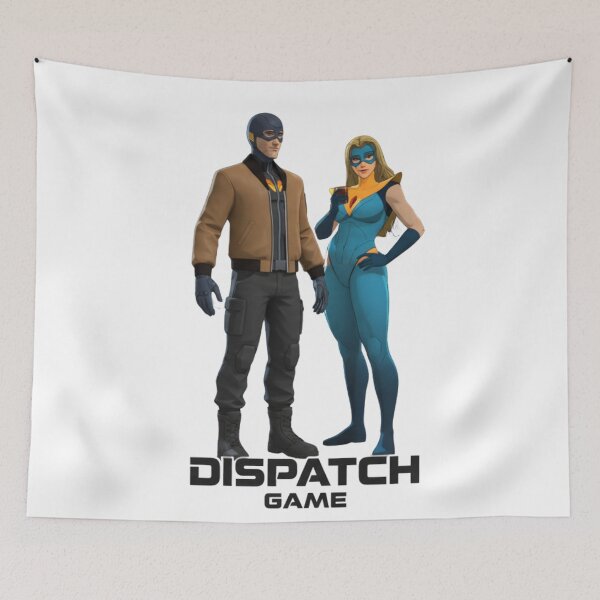Item preview, Dispatch: Airborne Agent Topographic Design - Gaming T-Shirt designed and sold by MaaroufDesign.