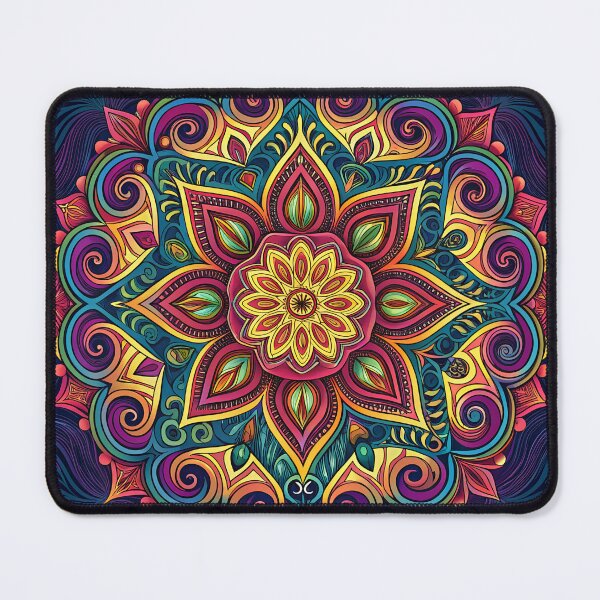 Item preview, Aesthetic Trippy Mandala with Unique Visual Depth designed and sold by HLPsychDesigns.