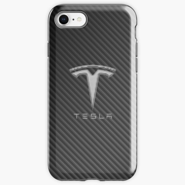 Tesla Carbon Fiber iPhone Tough Case