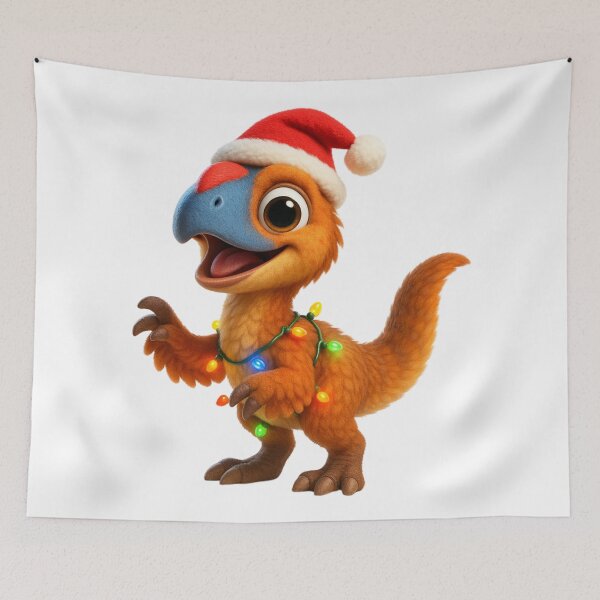 Item preview, Christmas Oviraptor designed and sold by Sillytoe.